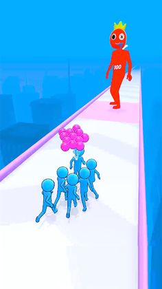 Balloon Man Run - Screenshot 4