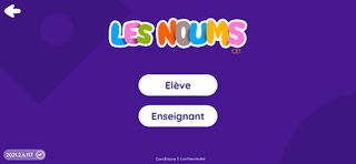 Login Access: Les Noums CE1 - Screenshot 1