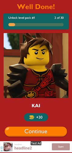 Ninjago Quiz - Screenshot 4