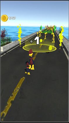 Colorful Bird Runner - Screenshot 1