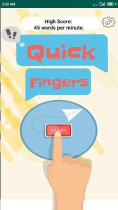 Quick Fingers - Fast Typing Ga - Screenshot 2