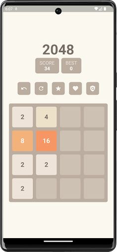 2048 Classic - Number Puzzle - Screenshot 3