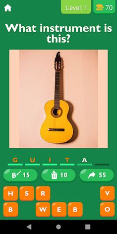 Guess The Instrument Game - Screenshot 1