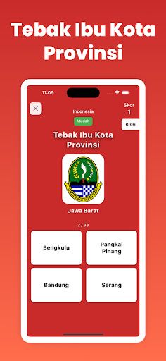 Tebak Nama Negara & Provinsi - Screenshot 3