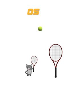 Cat Tennis Battle championship - Screenshot 2
