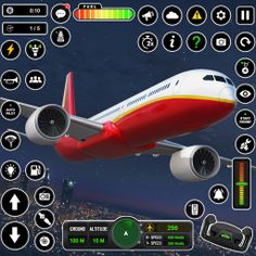 Plane Simulator - Flight Game - Screenshot 2