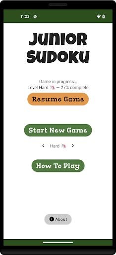 Junior Sudoku - Screenshot 1