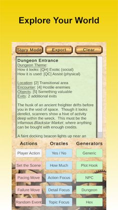 One Page Solo Engine - Screenshot 4