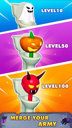 Merge Fight: Halloween Monster - Screenshot 4