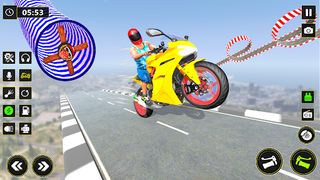 Bike Stunt Mega Ramps Game - Screenshot 2