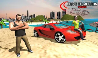 Drive To Modern Town - Screenshot 1