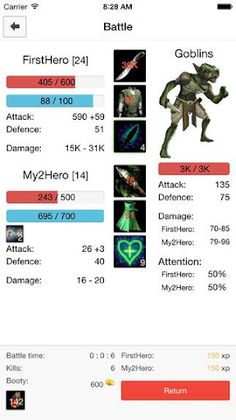 Heroes Sim - Screenshot 1