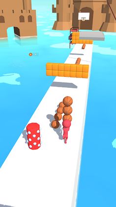 Dunk Dash 3D - Screenshot 1