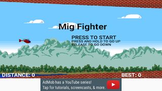 MIG Fighter Game - Screenshot 1