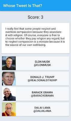 Whose Tweet Is That? - Screenshot 2