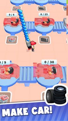 Car Factory 3D! - Screenshot 3