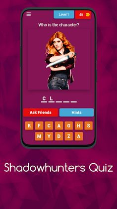 Shadowhunters Quiz - Screenshot 1