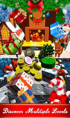 Santa Coin Pusher - Winter Par - Screenshot 4