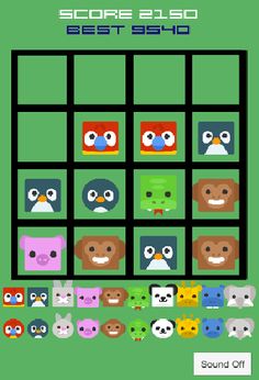 Hayvanlar ile 2048 - Screenshot 2