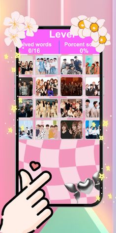 Kpop Groups Quiz - Fingerheart - Screenshot 3