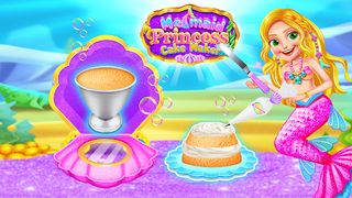 Mermaid Glitter Cake Maker - Screenshot 3