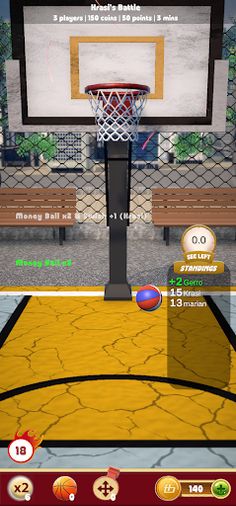BasketTopia Basketball Battles - Screenshot 1