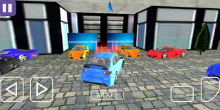 Real Car Parking University 3D - Screenshot 2
