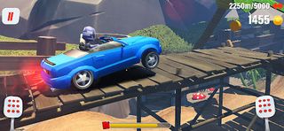 Hill Crawler Wheels:Racetrack - Screenshot 1