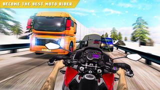 Highway Traffic Bike Race Moto - Screenshot 1