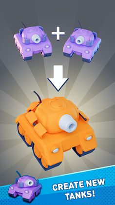 Tanks Merge: Battle - Screenshot 4