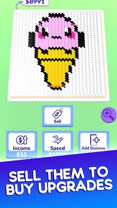 Domino Art Clicker - Screenshot 3