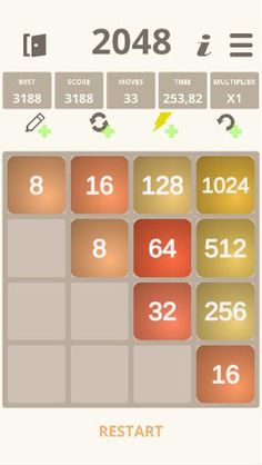 2048 Advanced Edition - Screenshot 1