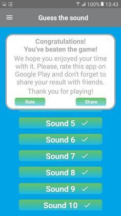 Guess the sound - Screenshot 3