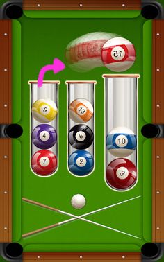 Billiards 8 Ball Sort Puzzle - Screenshot 4