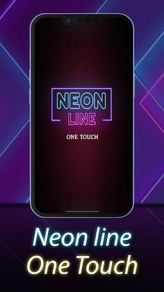 Neon Line One Touch - Screenshot 1