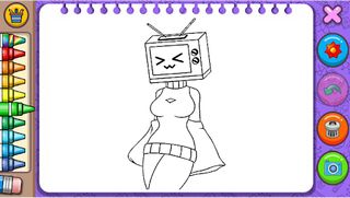 TV Women Skibydi Draw & Paint - Screenshot 2