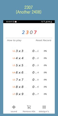 2307 - Another 2048 - Screenshot 2