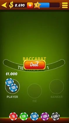 Baccarat HD - Screenshot 2
