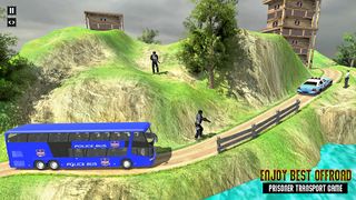 Police Bus Car Driving Game 3D - Screenshot 1
