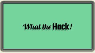 What the Hack! - Screenshot 1