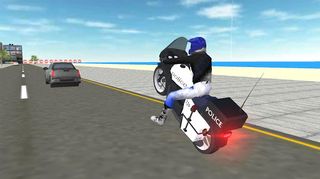 Police Motorbike Simulator - Screenshot 2