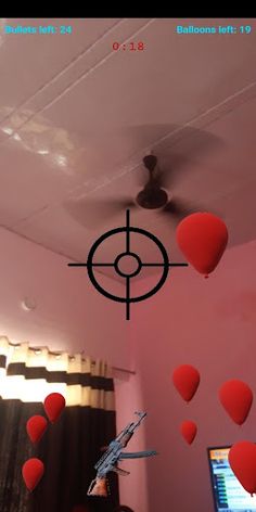 Ar Balloon Shooter - Play in t - Screenshot 3