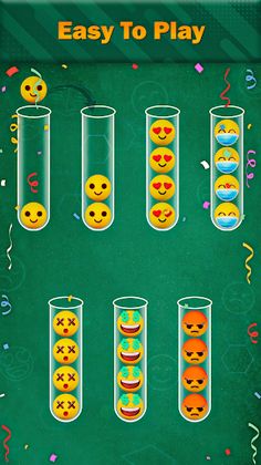 Emoji Sort: Emoji Match Puzzle - Screenshot 3