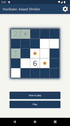 Nurikabe: Island Divider - Screenshot 1