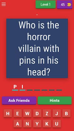 Horror Guess Who - Screenshot 1