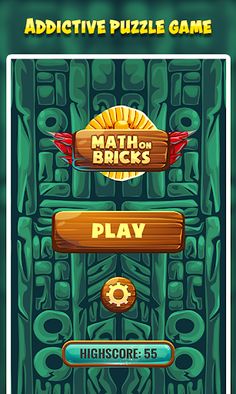 Math on bricks - Number puzzle - Screenshot 2