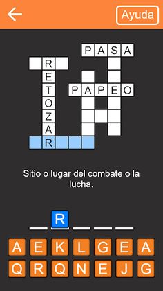 Crucigramas - en español - Screenshot 1