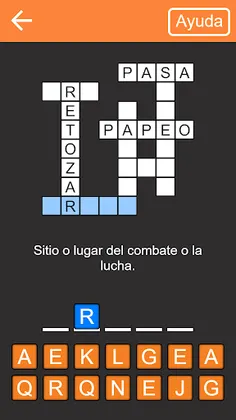 Crucigramas - en español - Screenshot 1
