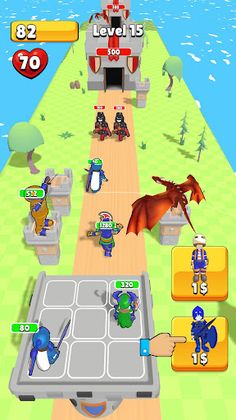 Merge Fighters: Castle Defense - Screenshot 4