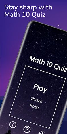 Math Quiz 10 - Screenshot 1
